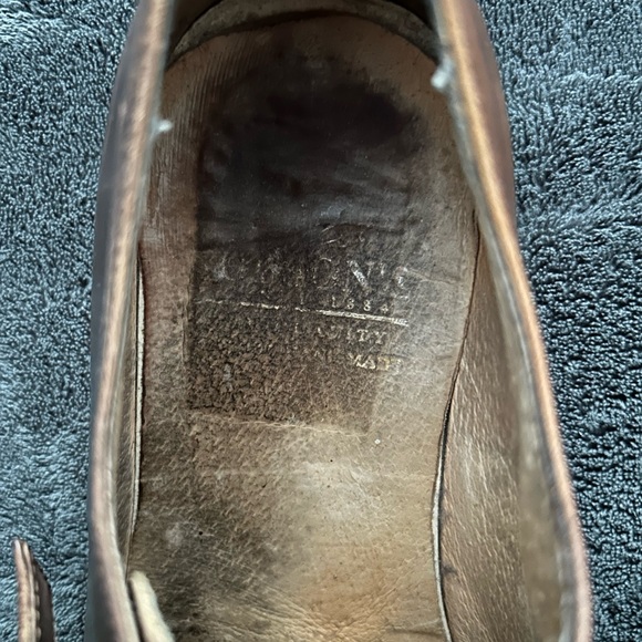 High Quality / handmade Jobson's leather shoes. Comfortably broken in! - Picture 4 of 5
